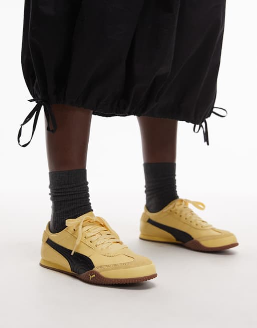 Puma Bella trainers in yellow, 3 of 5