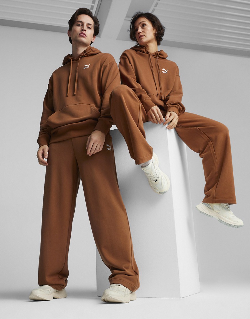 Puma Better classics hoodie in brown