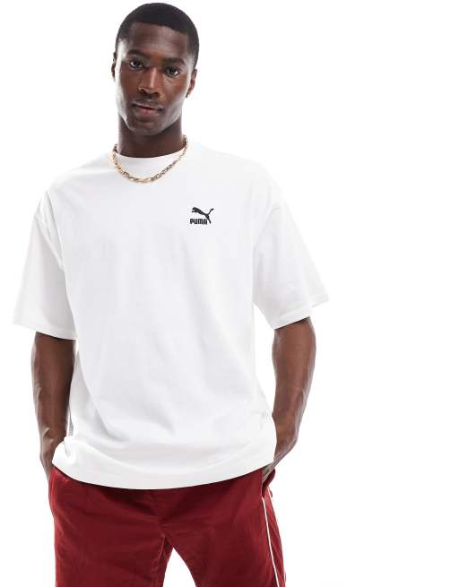 Puma Better Classics oversized t-shirt in white