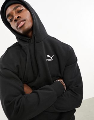 Puma Better Classics relaxed hoodie in black - ASOS Price Checker