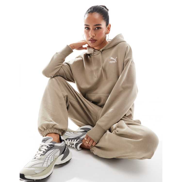 Puma Better classics relaxed hoodie in oak branch ASOS