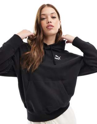 Puma Better classics relaxed hoodie in puma black