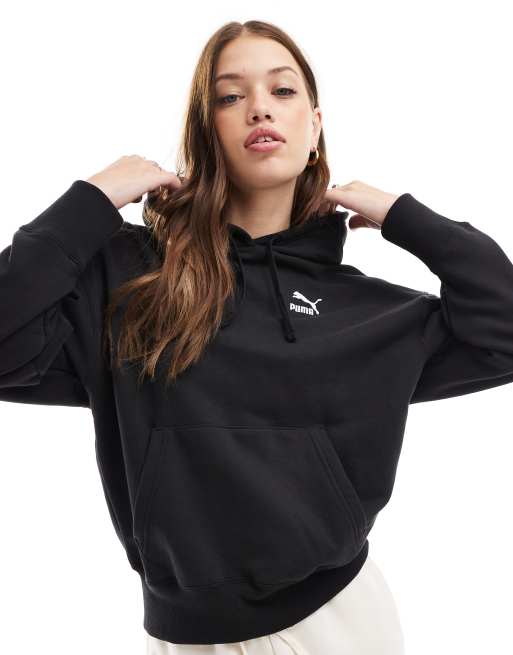 Puma Better classics relaxed hoodie in puma black ASOS