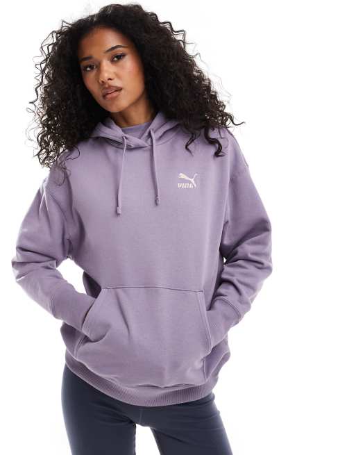 Puma Better classics relaxed hoodie in purple