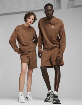 Puma Better classics shorts in brown - ASOS Price Checker