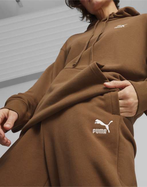 Brown puma clearance tracksuit