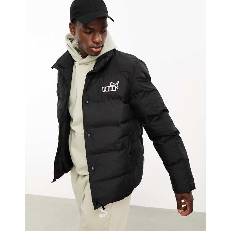 Puma black hot sale puffer jacket