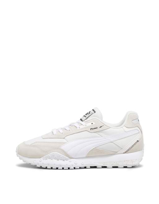 Puma Blktop Rider trainer in warm white