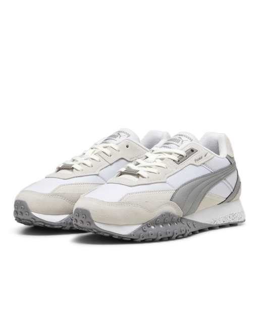 Puma Blktop rider trainers in grey