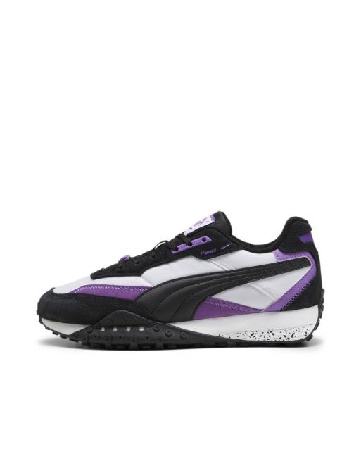 Puma Blktop rider trainers in purple white black