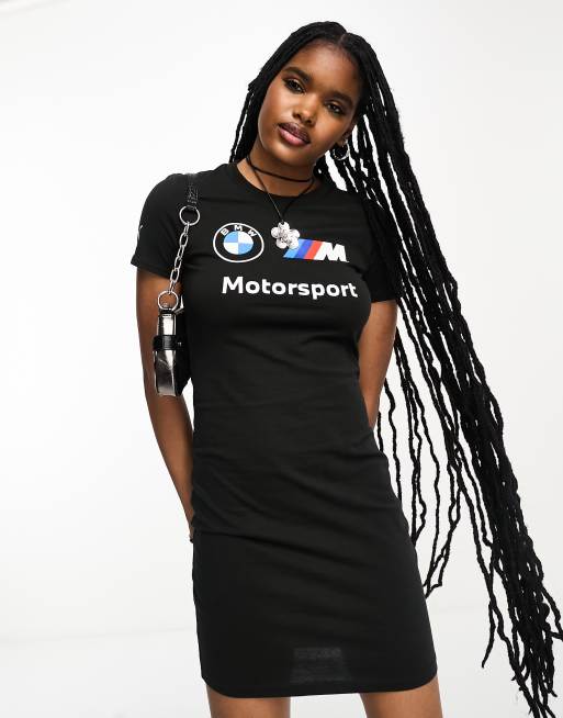 Puma BMW M Motorsport Essentials Dress Women's Clothing Black : XS