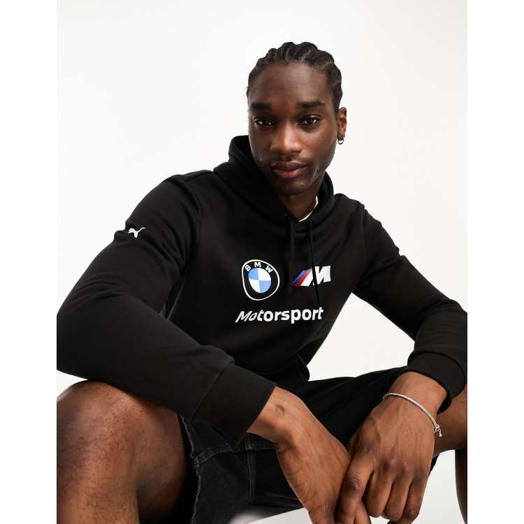 Puma BMW MMS essential hoodie in black