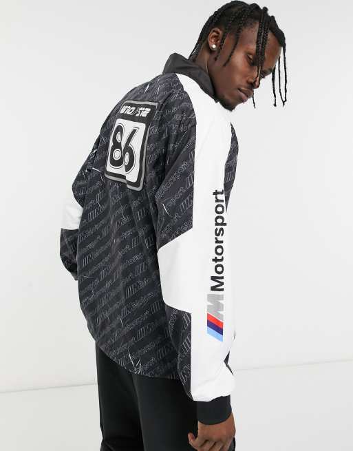 Specialist Document toxiciteit Puma bmw mms street jacket in black | ASOS