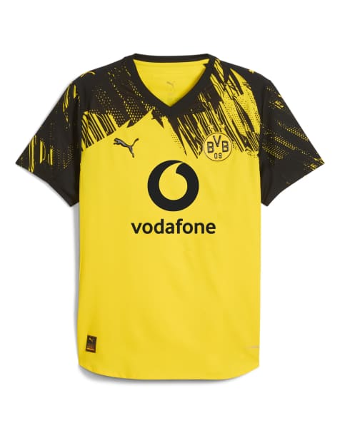 Puma Borussia dortmund 25/26 authentic home jersey in faster yellow-puma black - view 1