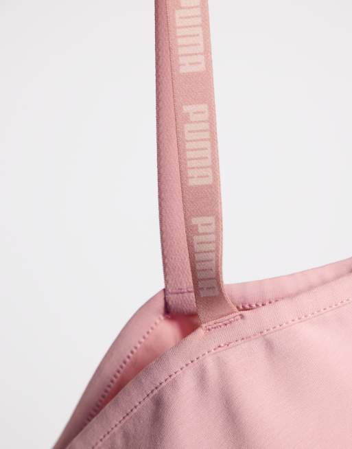 Puma – Bralette in Rosa mit kleinem Logo, 4 von 4