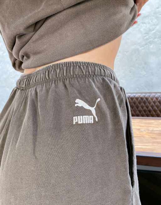 Puma – Brązowe joggersy oversize – tylko w ASOS, 3 z 4