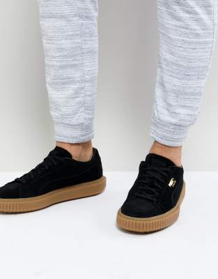 36607901 Caoutchouc Daim PumaBreaker Avec Baskets Noir En Semelle uJTF1clK3