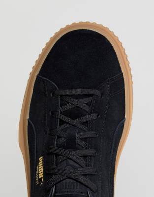 36607901 Caoutchouc Daim PumaBreaker Avec Baskets Noir En Semelle uJTF1clK3