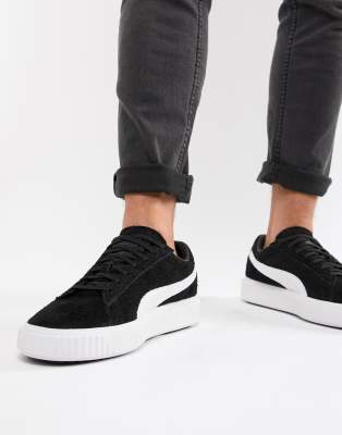 puma breaker suede black