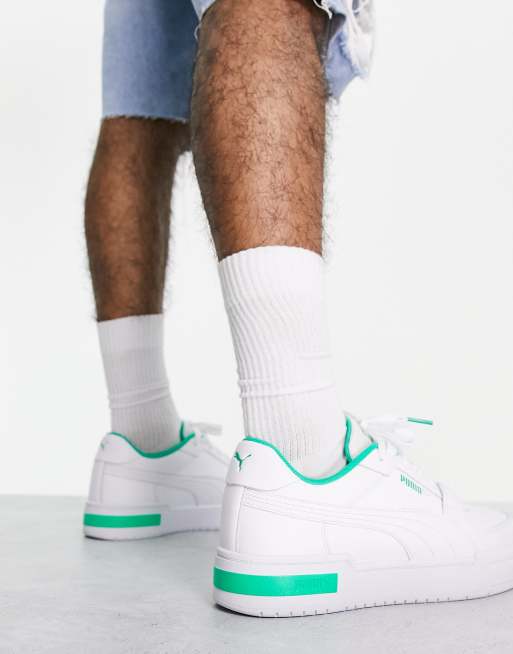 Asos sneaker cheap white green 2019