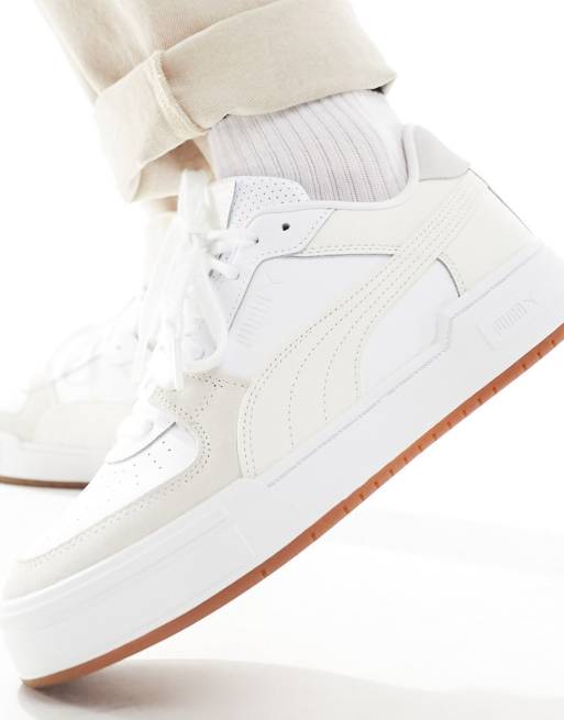 PUMA CA Pro Baskets classiques avec semelle en gomme Blanc