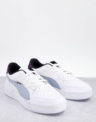 Chaussures, bottes et baskets Puma - CA Pro - Baskets en tissu technique - Blanc et bleu