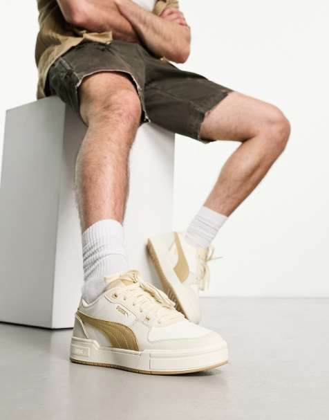 Puma – CA Pro – Buty sportowe w kolorze złamanej bieli i khaki - view 1