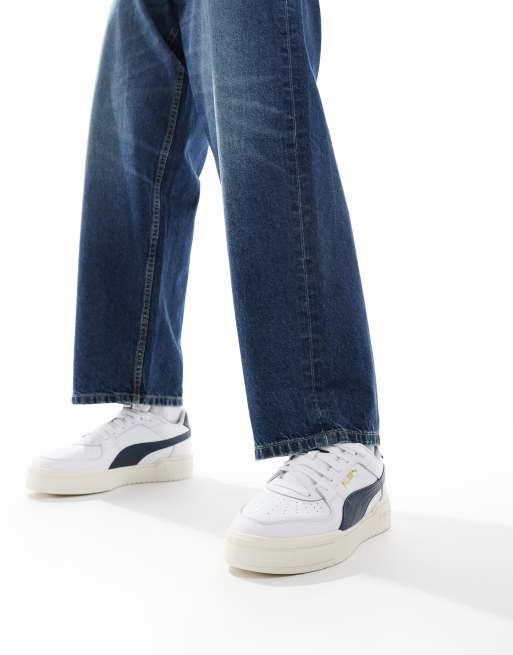PUMA CA Pro Classic Sneakers bianche e blu navy