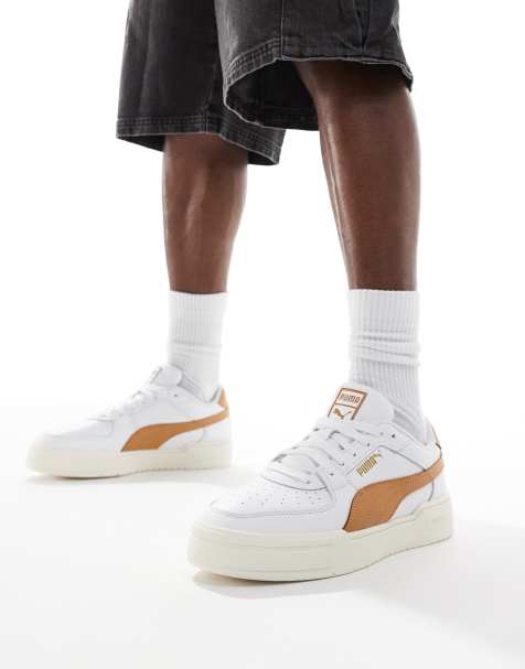 PUMA - CA Pro Classic - Sneakers bianche e caramello - view 1