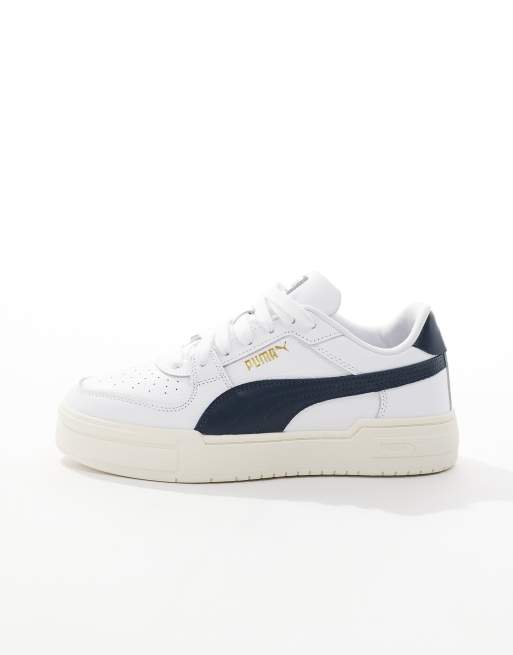 PUMA CA Pro Classic sneakers in white and navy ASOS