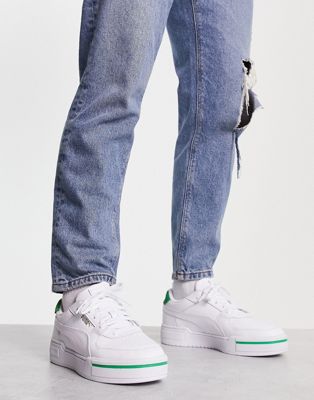  CA Pro Heritage trainers in white and green