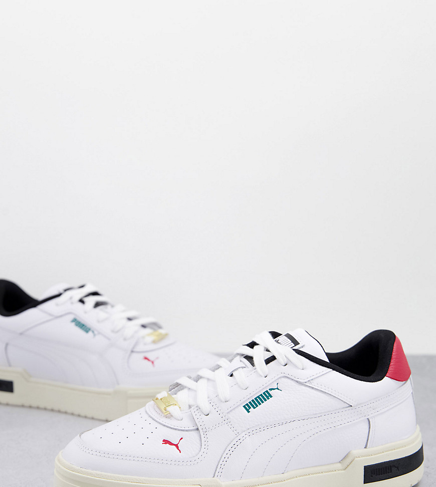 PUMA CA Pro jewel sneakers in white and red Exclusive to ASOS
