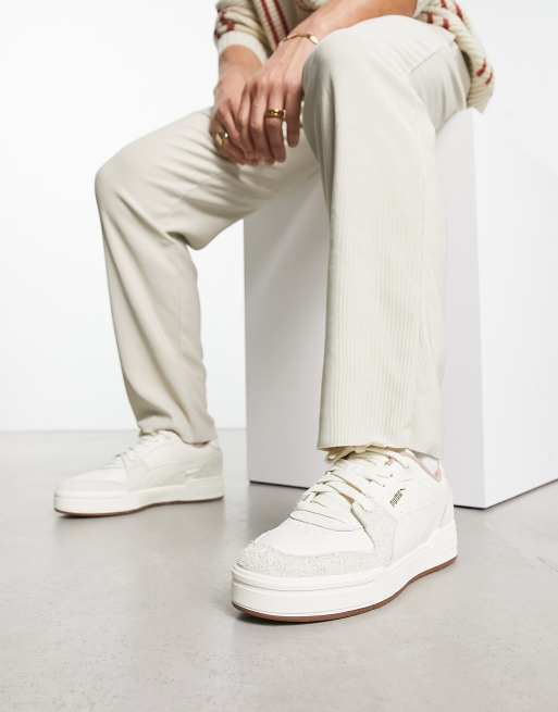 Puma 180 cord trainers in off white