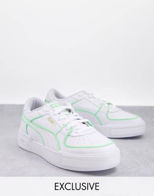 green sneaker