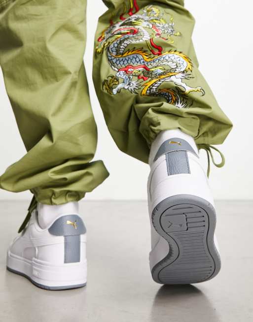 PUMA CA PRO Sneakers bianche e grigie