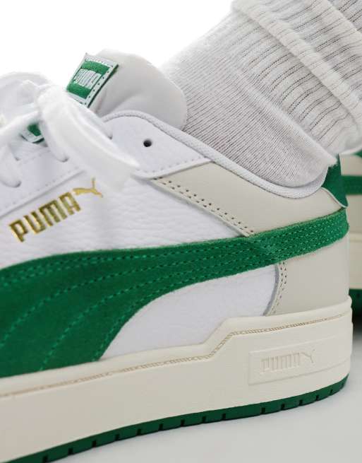 Puma shop bianche camoscio