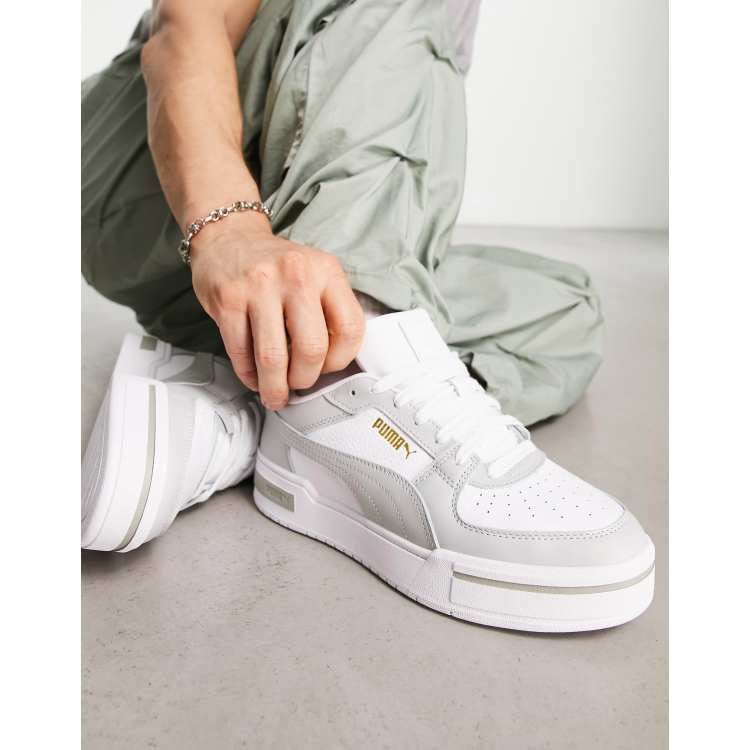 PUMA CA Pro Sneakers in grijs en wit ASOS