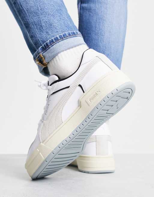puma ca pro suede trainers in washed grey
