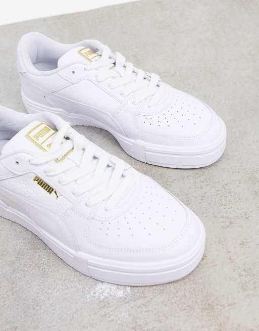 Puma CA Pro sneakers in triple white, 3 of 4