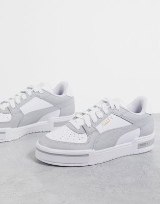 Puma CA Pro sneakers in white and light grey - ASOS Price Checker