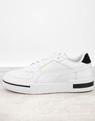 Puma CA Pro sneakers in white with black detail ASOS