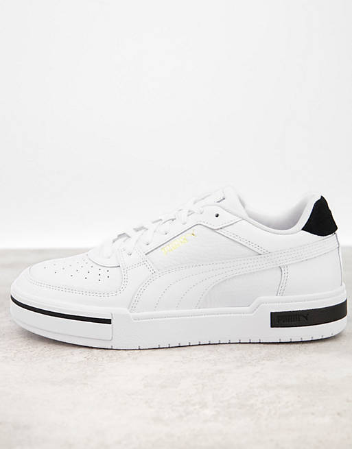Puma CA Pro sneakers in white with black detail | ASOS