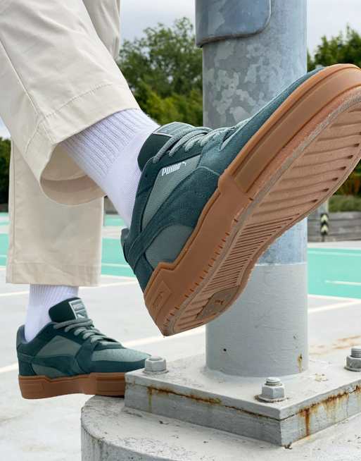 SKATE SNEAKERS - Khaki Green