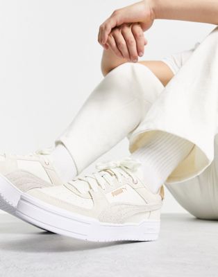 Puma CA Pro suede trainers in off white and brown - exclusive to ASOS - ASOS Price Checker