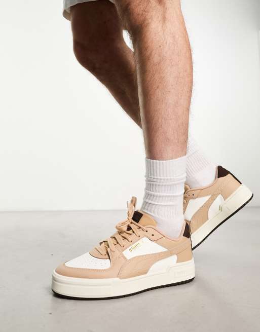 Puma tan discount trainers