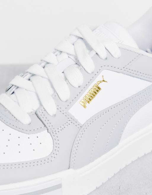 PUMA – CA-PRO – Vita och ljusgrå träningsskor, 2 av 4