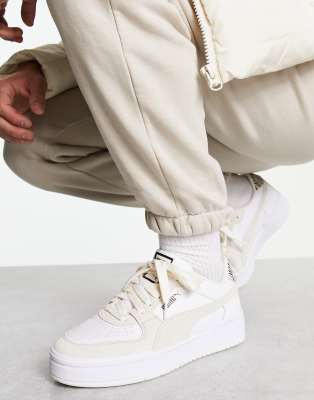 Puma CA Pro ZB sneakers in off-white and stone