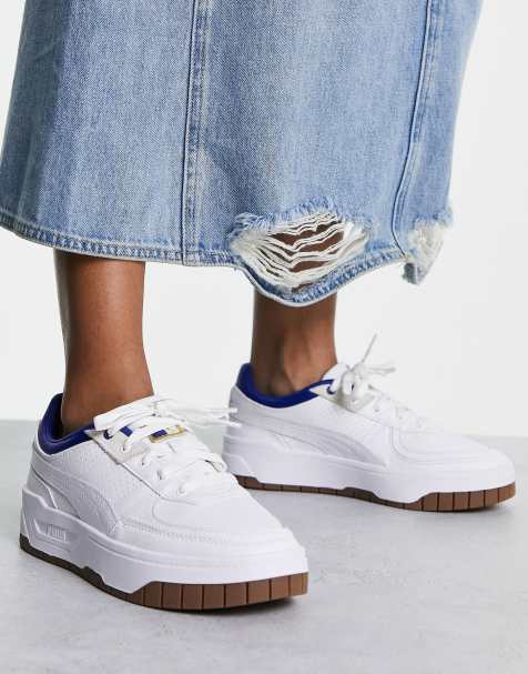 PUMA - Cali Dream - Baskets - Blanc et bleu électrique - view 1