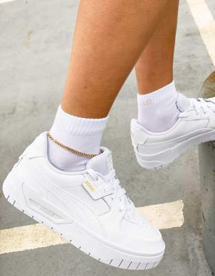 Puma - Cali Dream - Baskets chunky - Blanc triple | ASOS