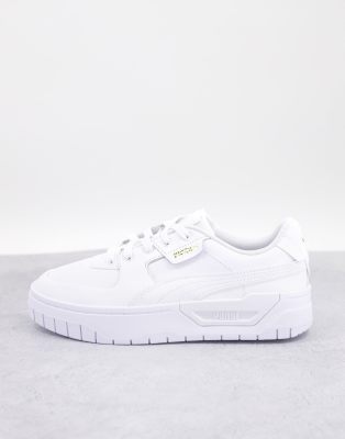 cali white chunky trainers